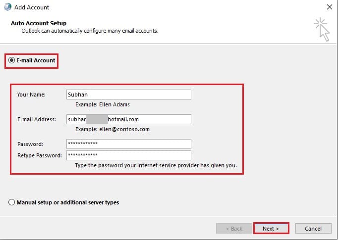 Cómo cambiar la ubicación del archivo OST en Microsoft Outlook (sin resincronización) 5