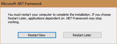 .NET Framework 4.7 Vínculos de descarga directa para instaladores sin conexión 3