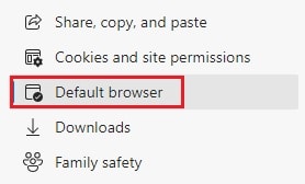navegador por defecto