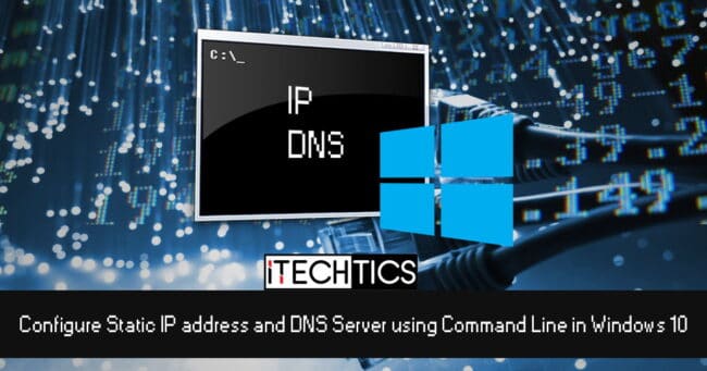 Configurar la dirección IP estática y el servidor DNS con PowerShell en Windows 10