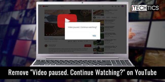 Quitar video en pausa Continuar viendo en YouTube