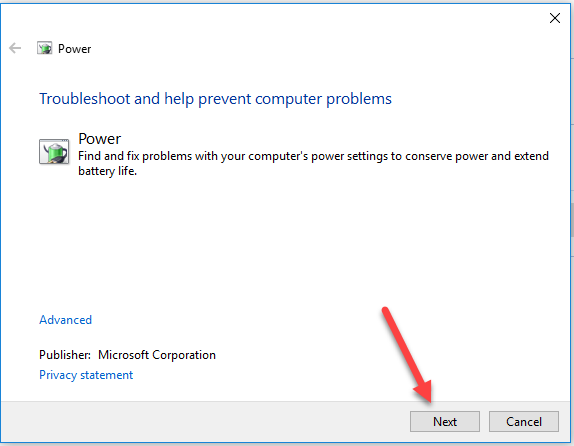 Solución: la computadora no entra en modo de suspensión en Windows 10 3