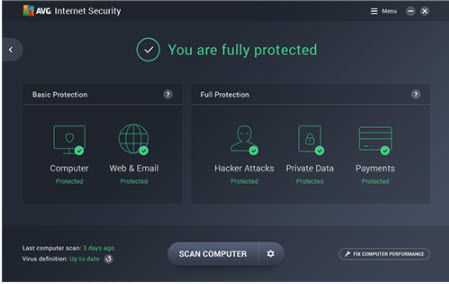 Descargar AVG 2019 Free Antivirus + Internet Security + Ultimate 2