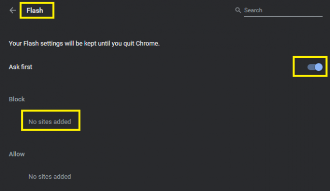 9 formas sencillas de reparar el reproductor Flash que no funciona en Chrome 3 Flash Player no funciona