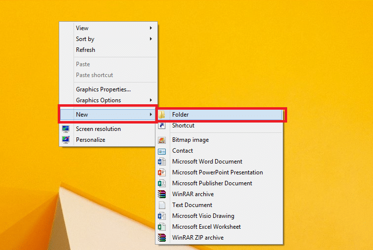 Cómo crear una carpeta invisible en Windows 10 1