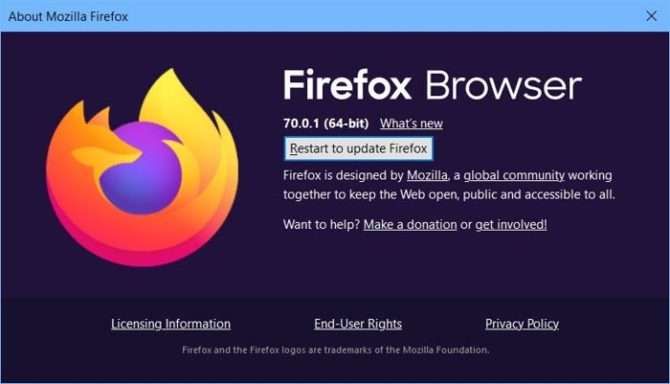 Instalar y actualizar la nueva versión de Firefox